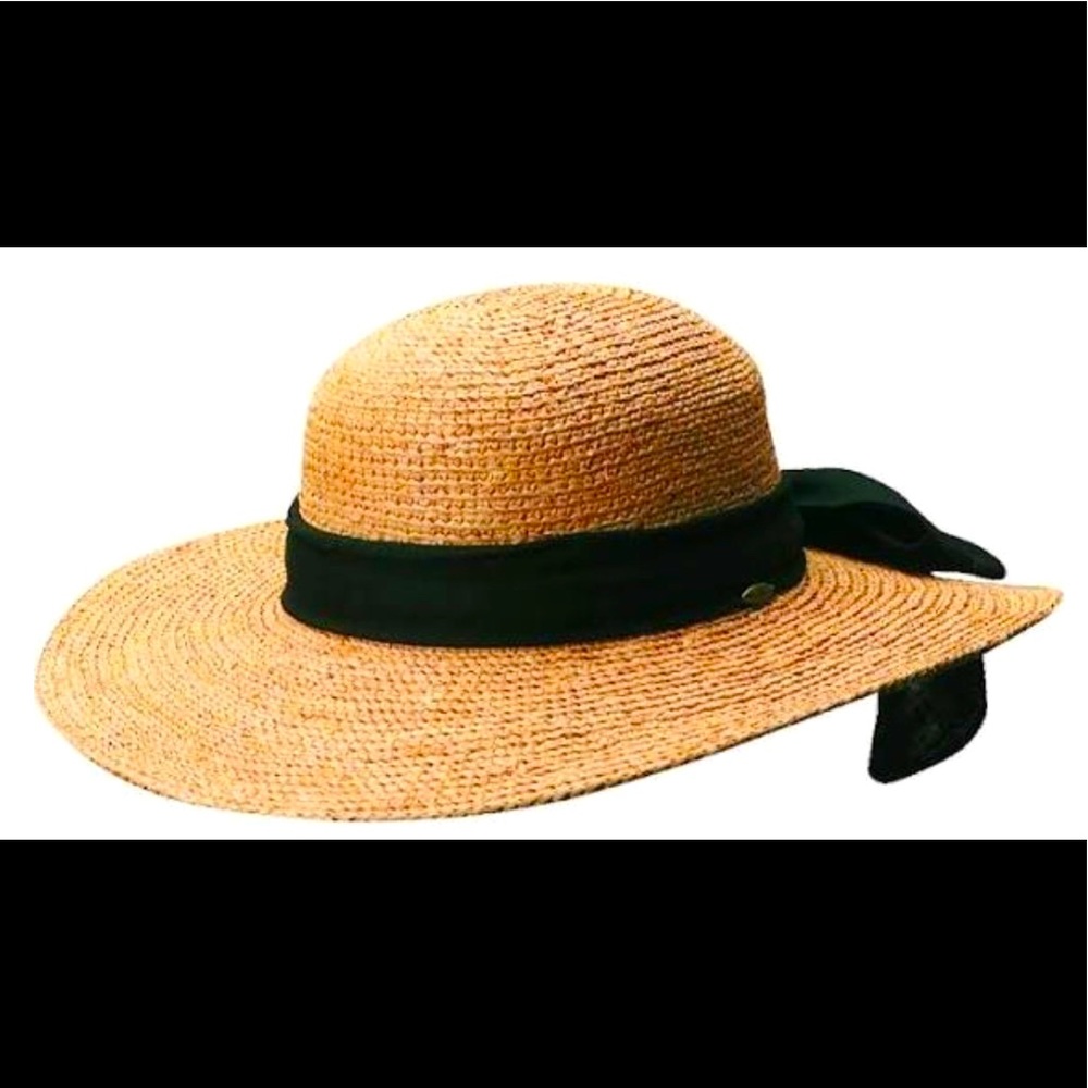 Scala Women’s Big Brim Raffia Hat. One size.
